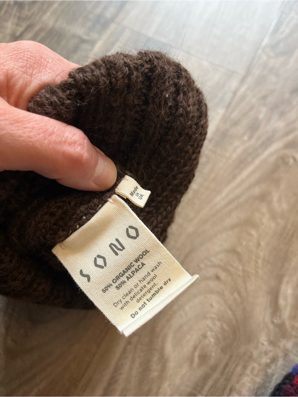 Sono Alpaca beanie - Picture 2 of 2